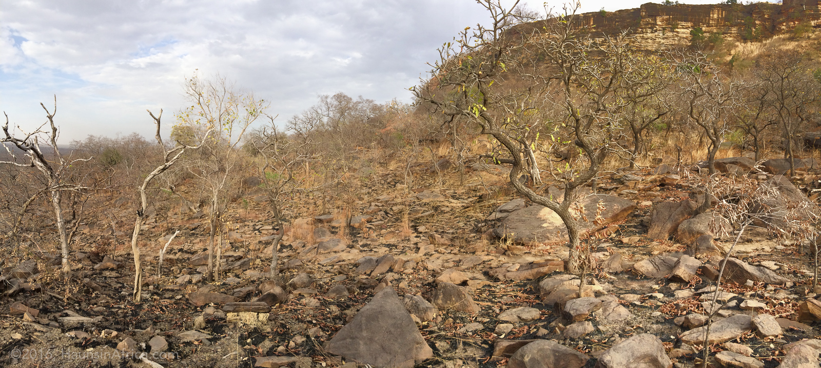 Dry Season Landscape Changes The Hauns in Africa